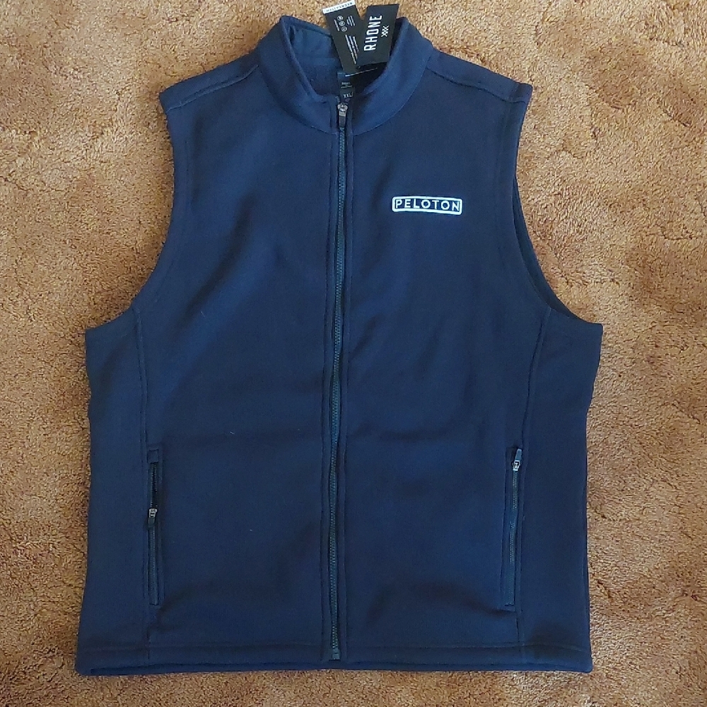 RHONE × Peloton Bond Fleece Vest Black
